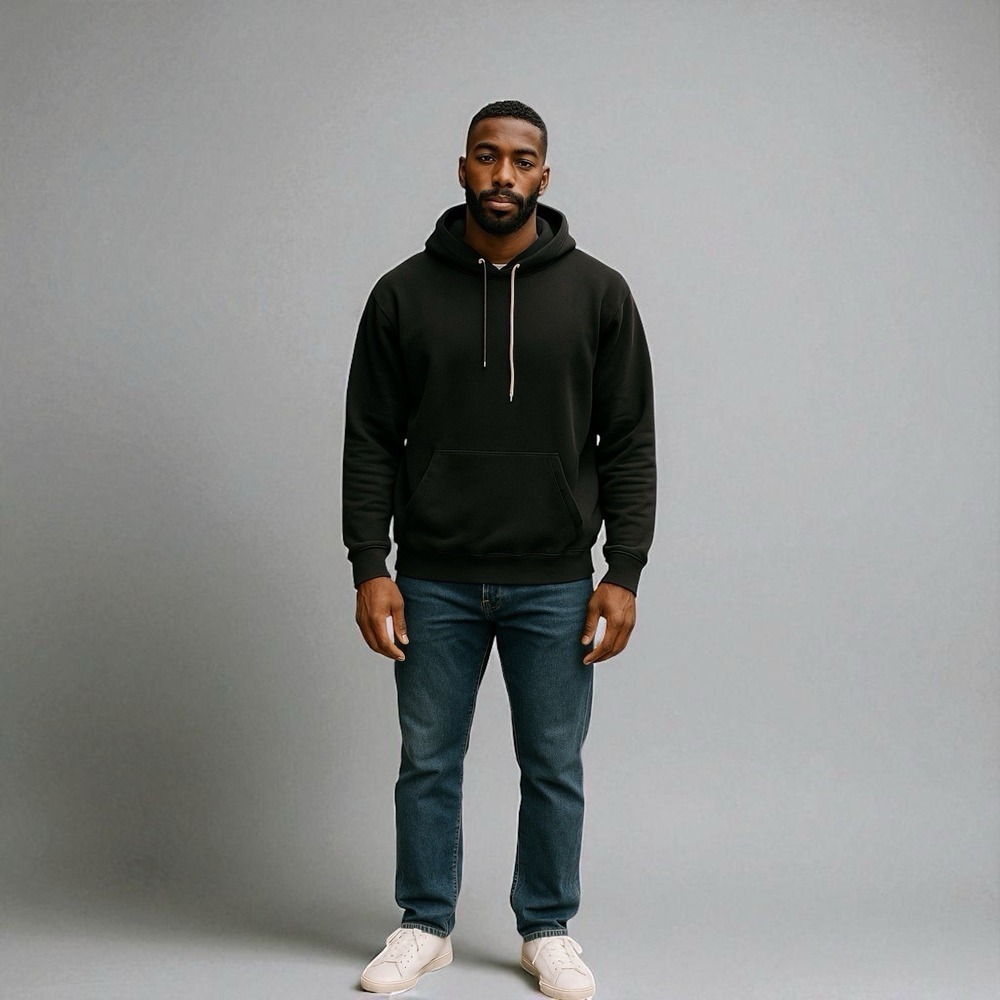Men's XL Black Hoodie
